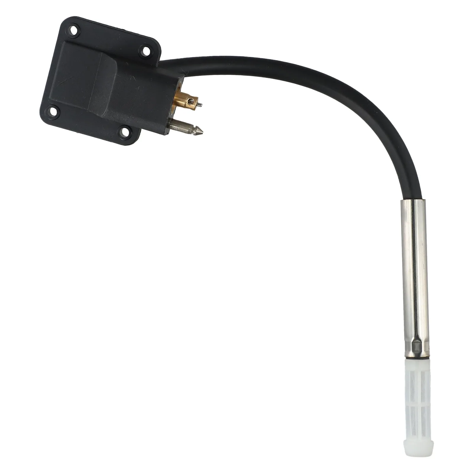 

Sleek Black Design of the Marine Fuel Tank Connector Ideal for Modern For Outboard Engines Up to 24 Liters Capacity