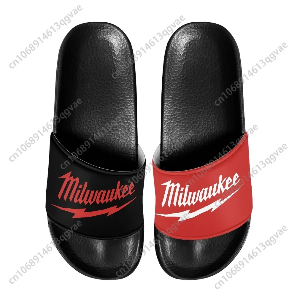 M-MilwaukeeS Nothing But Heavy Duty Slippers Home Water Shoes Men Women Teenagers Beach Pool Sandals Custom Summer Slipper