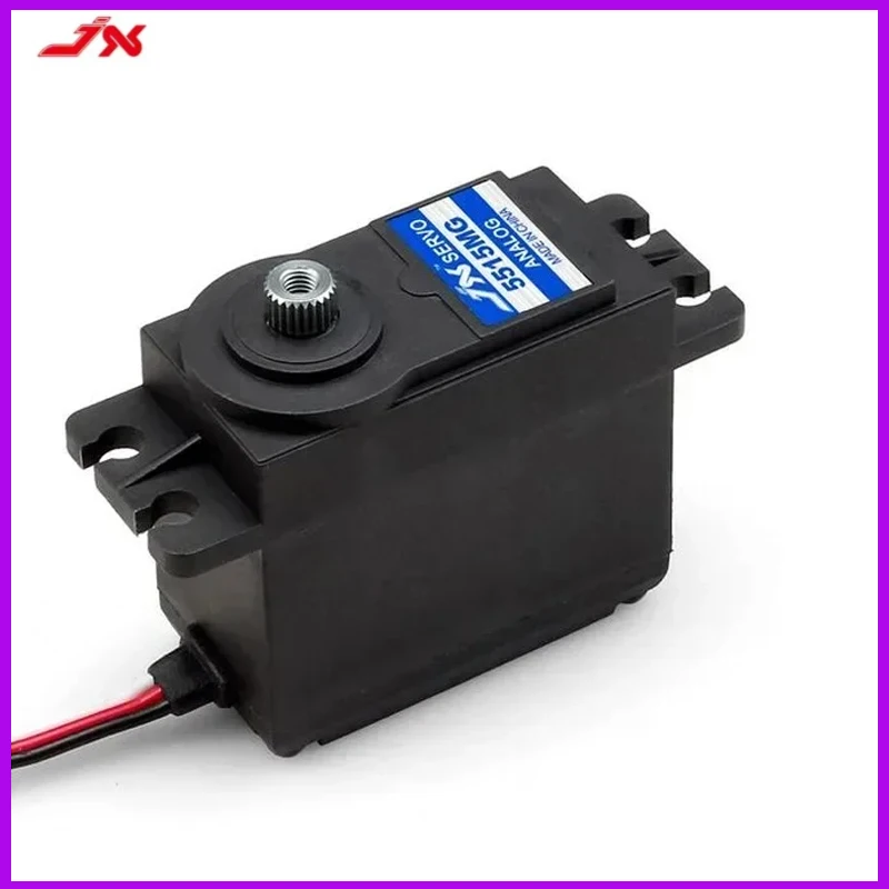 

JX Servo PS-5515MG 15 кг Высокоточный рулевой механизм с металлической шестерней Аналоговый стандартный сервопривод для 1:8/1:10 RC автомобильные детали самолета