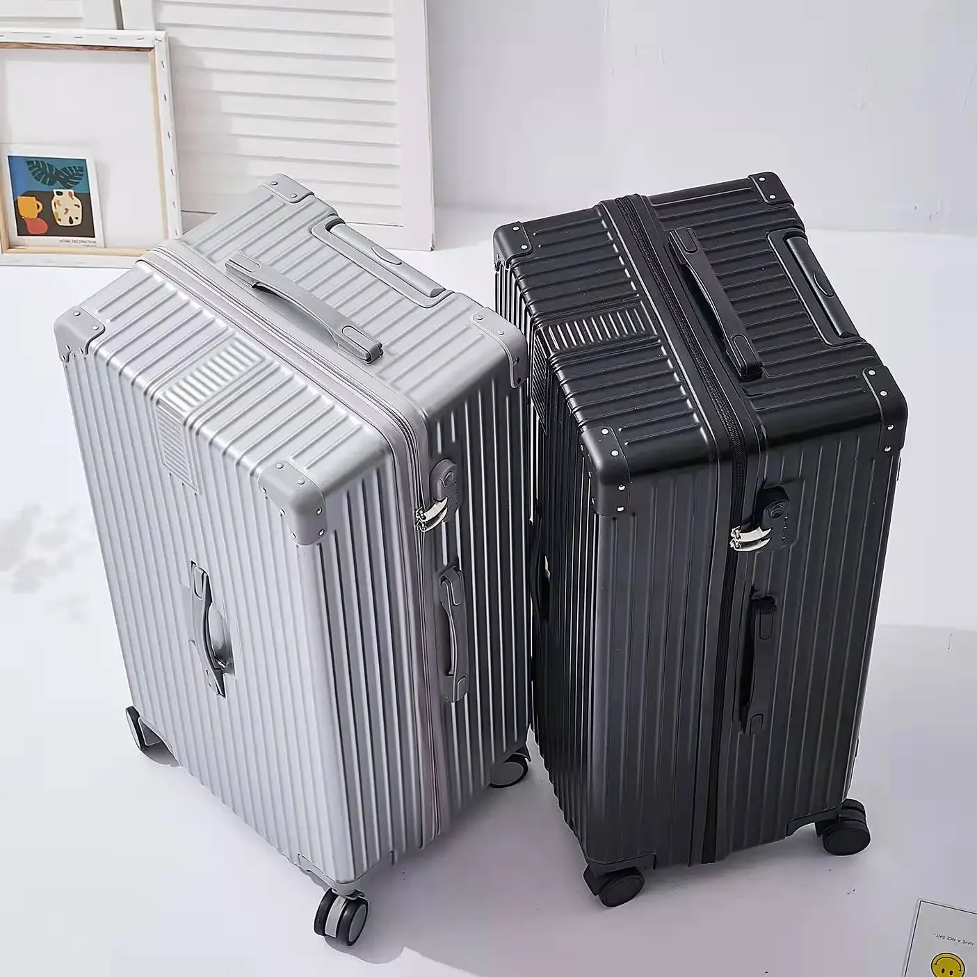 Large capacity password suitcase 32 inches male ins Internet celebrity trolley case 60 inches universal wheel suitcase wholesale