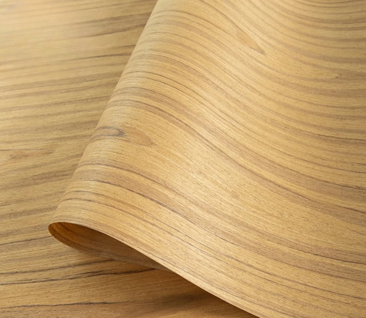 

Eco-Friendly Technified Teak Veneer Decorative Refurbishment Car Decoration Speaker Coverings Size:2.5x0.58meter Thick:0.2mm