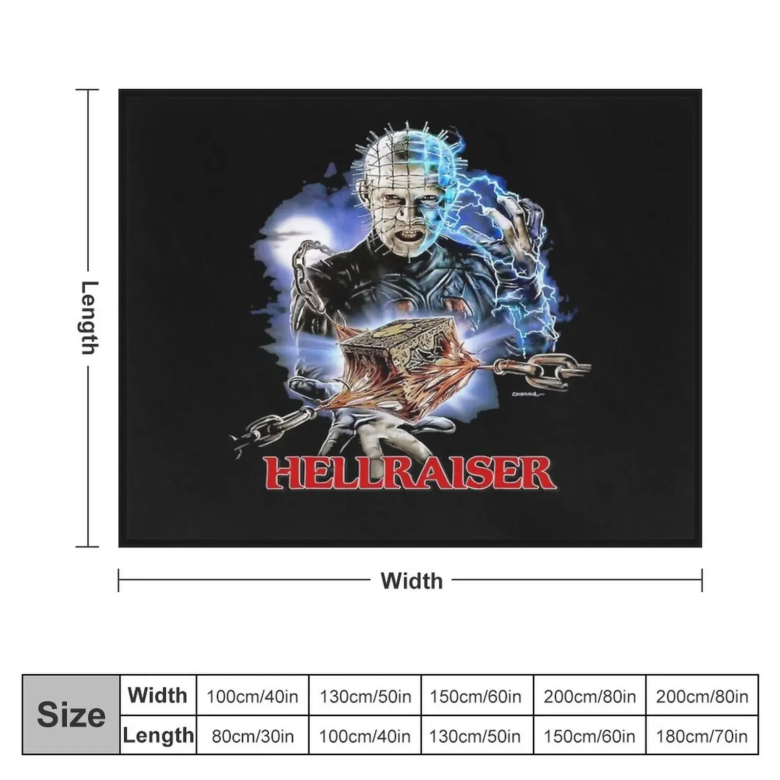 Hellraiser - Pinhead funny Throw Blanket Decorative Throw Picnic Blankets