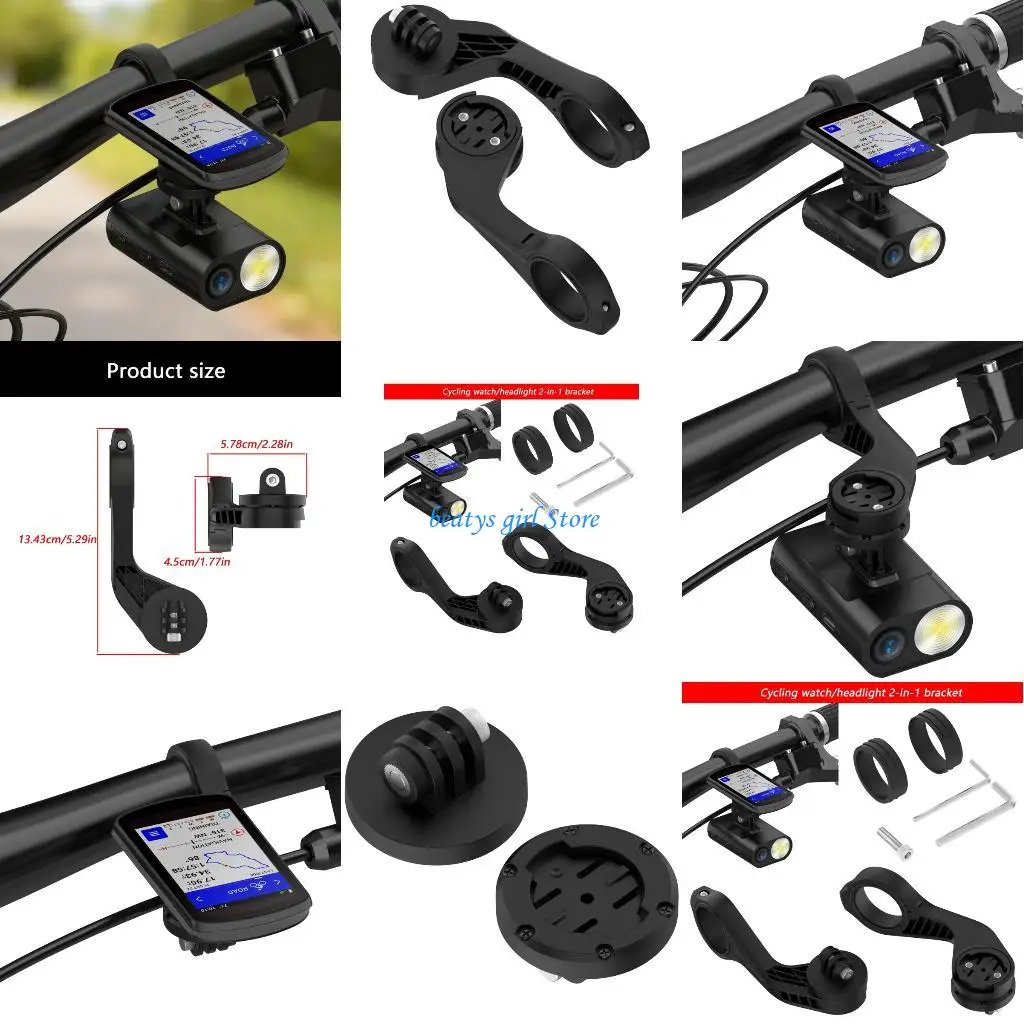 

C7AB High Strength Plastic Cycling Accessory Mount Rack Holder Offering Enhancing Stability and Durability on Varied Terrains