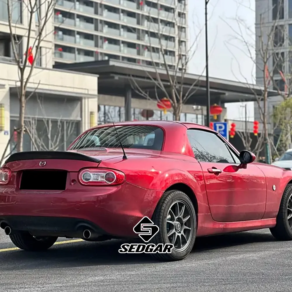 For 2009 10 11 12 13 14 2015 Mazda MX5 MX-5 Miata NC GEN 3 High Quality FRP Real Carbon Fiber Spoiler Trunk Boot Wing Spoiler