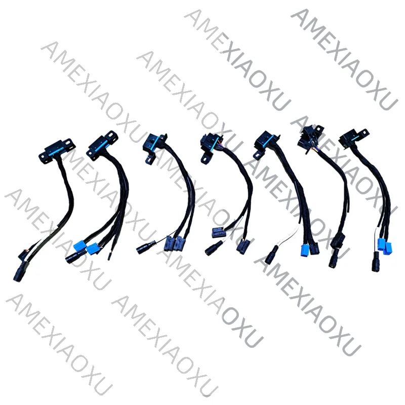 

7PCS Test Line Cables For Benz All EZS W209/W211/W906/W169/W208/W202 For Mercedes Locks OBD EIS ELV Test Line