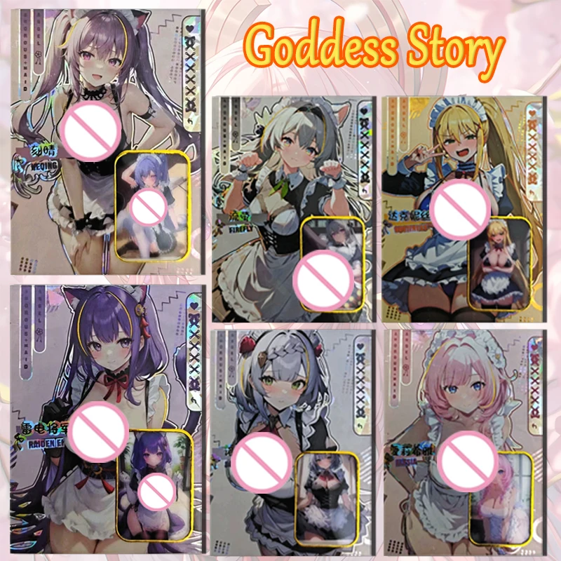 Goddess Story Mare\'s nest ACG sexy Film cards Keqing Raiden Shogun HMS Cheshire Himeko boy collection Birthday Christmas gifts