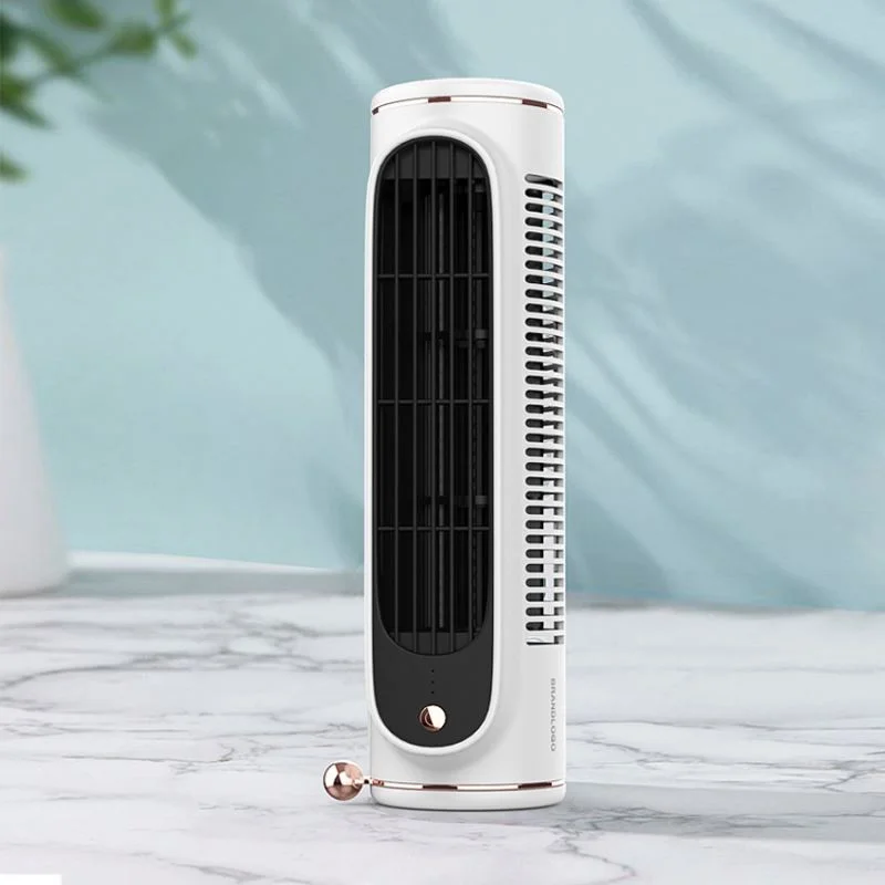 

Portable Mini Fan Desktop Cooling Fans USB Air Conditioner Electric Vertical For Home Office Travel Tower Fan USB Rechargeable