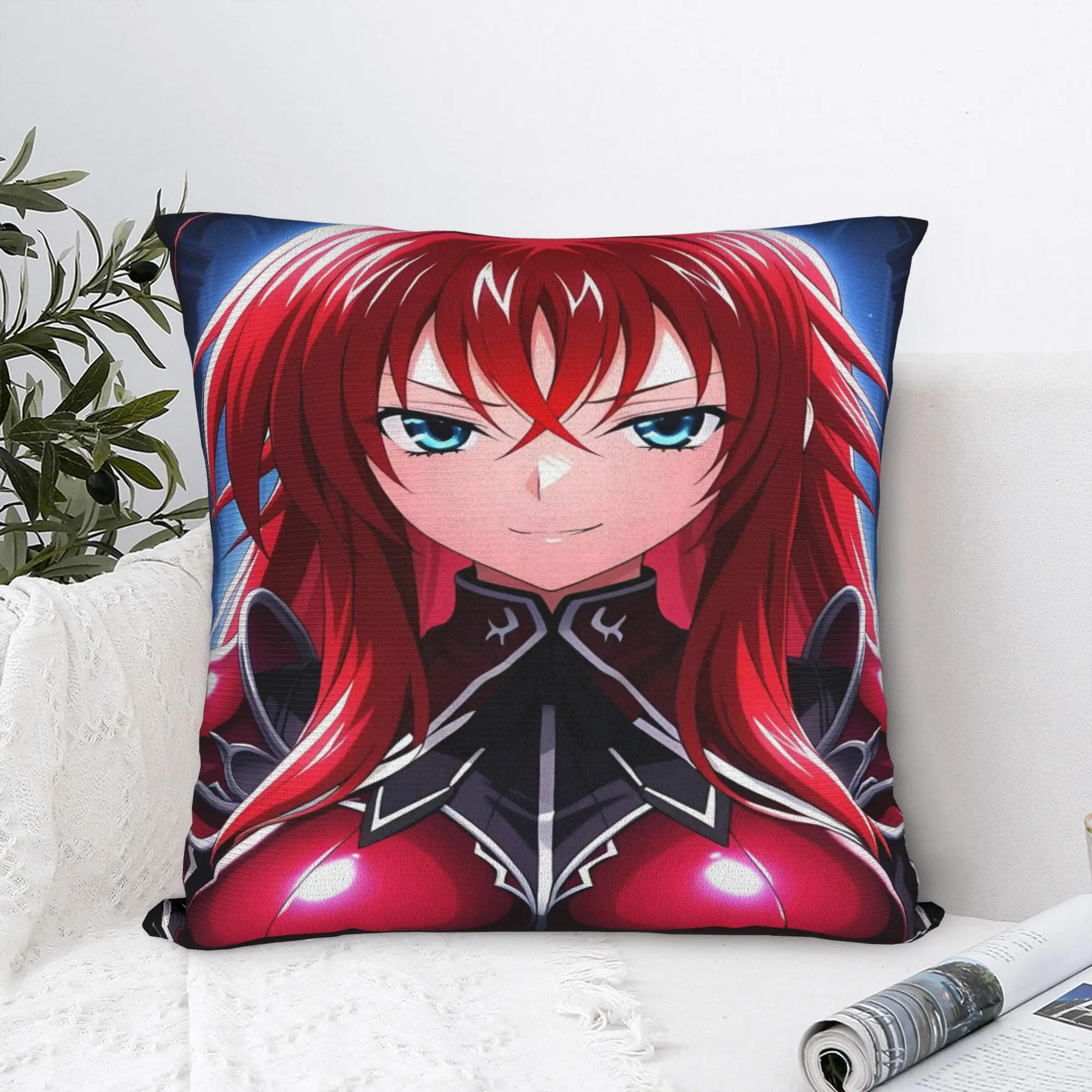 Rias grimory High School DxD AnimePillow Case  Soft Pillow Cover For Wedding Party Home Decor Funny Pillowcases