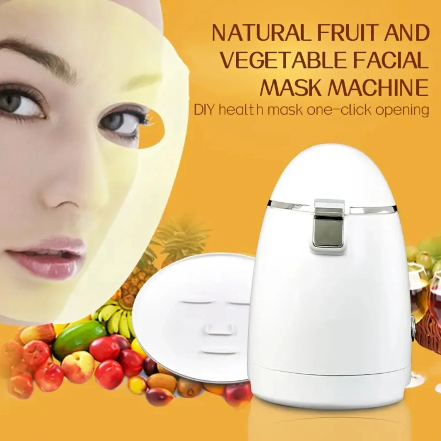 Homemade Moisturizing DIY Facial Mask Machine - Household Beauty Equipment for Fruit and Vegetable Masks