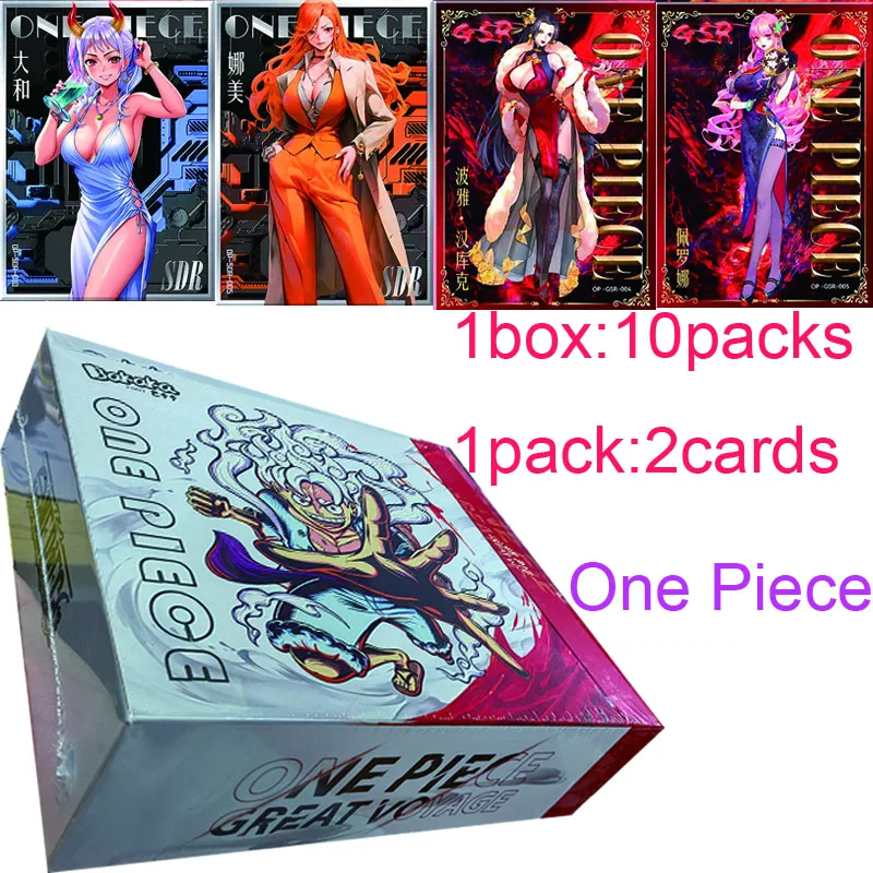 

2024 Newest Ba CaCa One Piece Cards Luffy Nami Boa Chooper Globle Trading Game TCG Hobby Gift