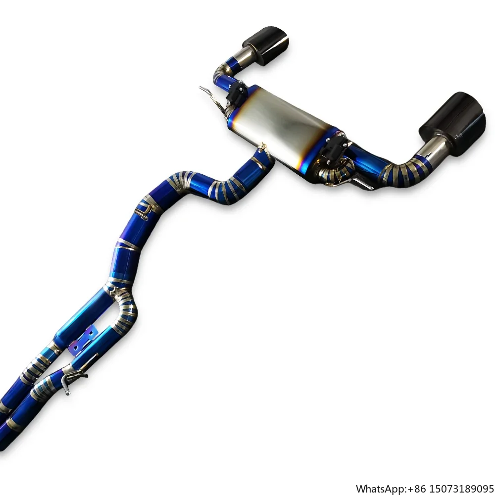 

High-performance Titanium Alloy Exhaust for RS3 2.5T 2017-2023 with a Valve Sport Exhaust System Cat-back Muffler