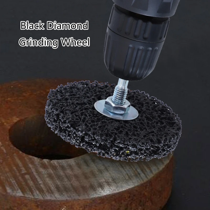 Sand Disc Metal Grinding Wheel Paint Rust Removal Cleaning Polishing Tool