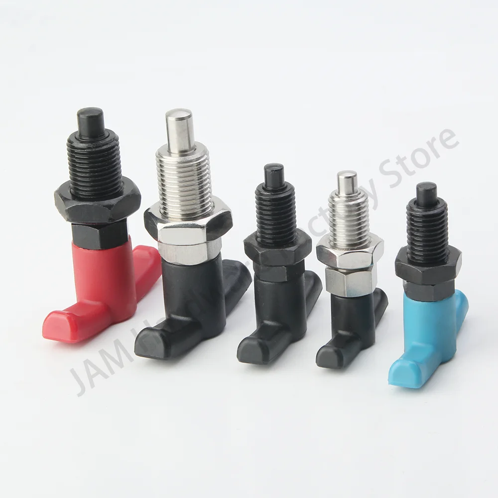 Factory Outlet MJ250 Plastic T-Handle Retractable Spring Loaded Indexing Plunger Pin