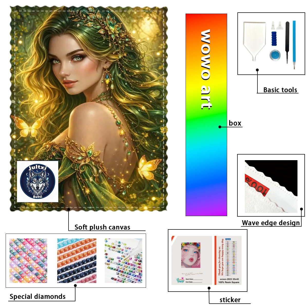 【Betti_ Diamond Art…