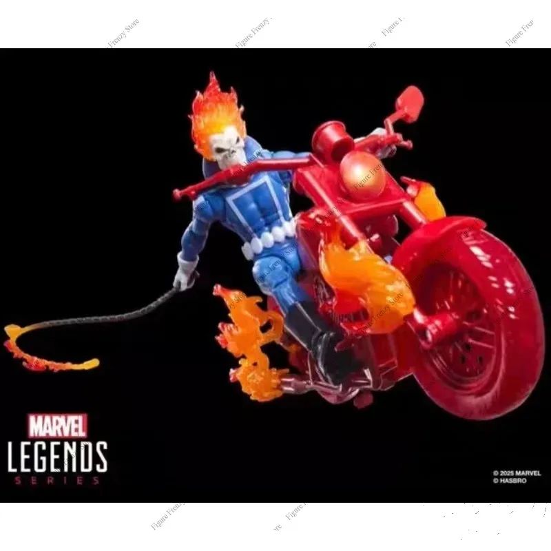 Special Offer Pre-sale January 2026 New Original Hasbro MARVEL GHOST RIDER Action Figure Toys PVC Mol Collection for Hasbro view 5