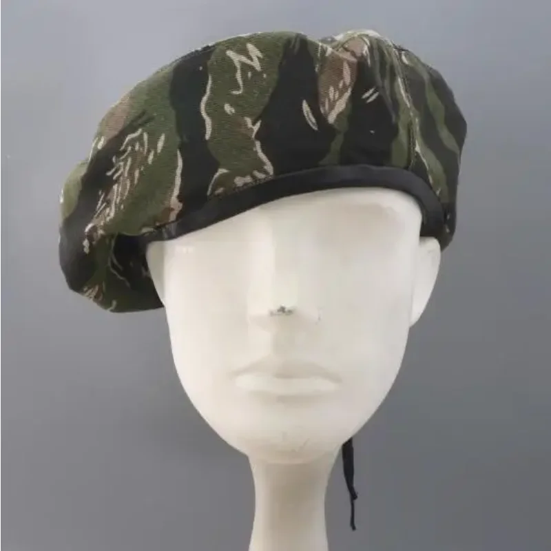 US Vietnam War Tiger Patch Camo Beret