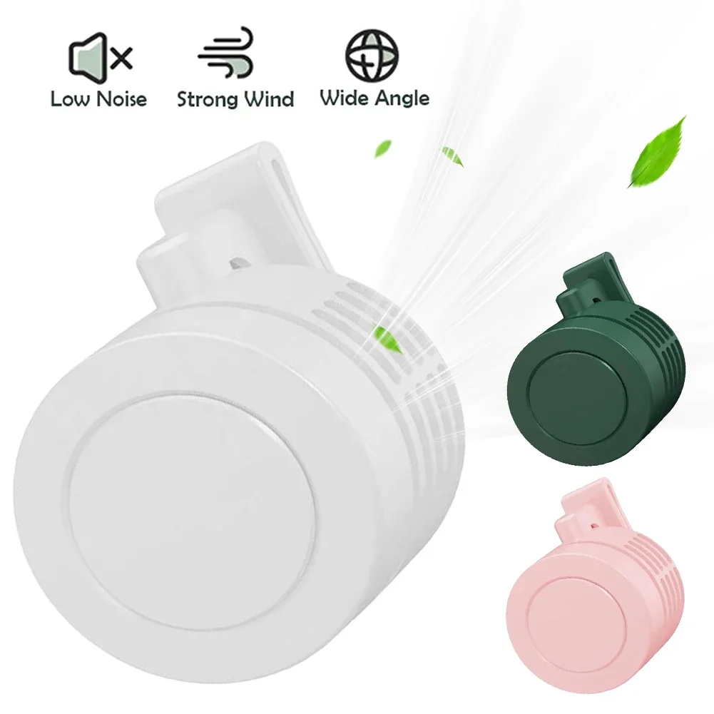 

Поясной вентилятор 3-скоростной мини-вентилятор с зажимом для талии Перезаряжаемый персональный вентилятор для путешествий на открытом воздухе в помещении