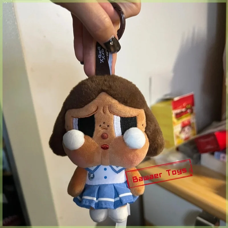Popmart Crybabycrybaby غروب الشمس أغنية سلسلة العصرية صندوق أعمى لطيف أفخم معلقة بطاقة دمية المدرسية سيارة قلادة الديكور هدية