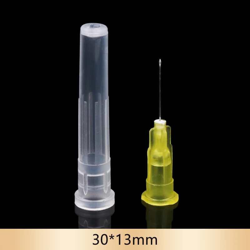 50pcs Painless small needle disposable 30G medical micro-plastic injection cosmetic sterile needle surgical tool