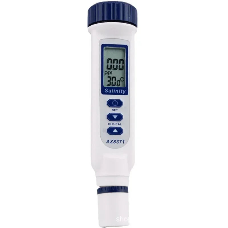 Seawater Salinometer Az8371 Thermometer Seafood Fish Pond Breeding Hydrometer Kitchen Salinometer Sea Tank Salinometer