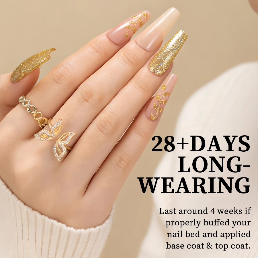 6 Colors Reflective Glitter Gel Nail Polish Holographic Sparkle UV Gel Long Lasting Soak Off LED Gel Varnish for Nail Salon DIY 3