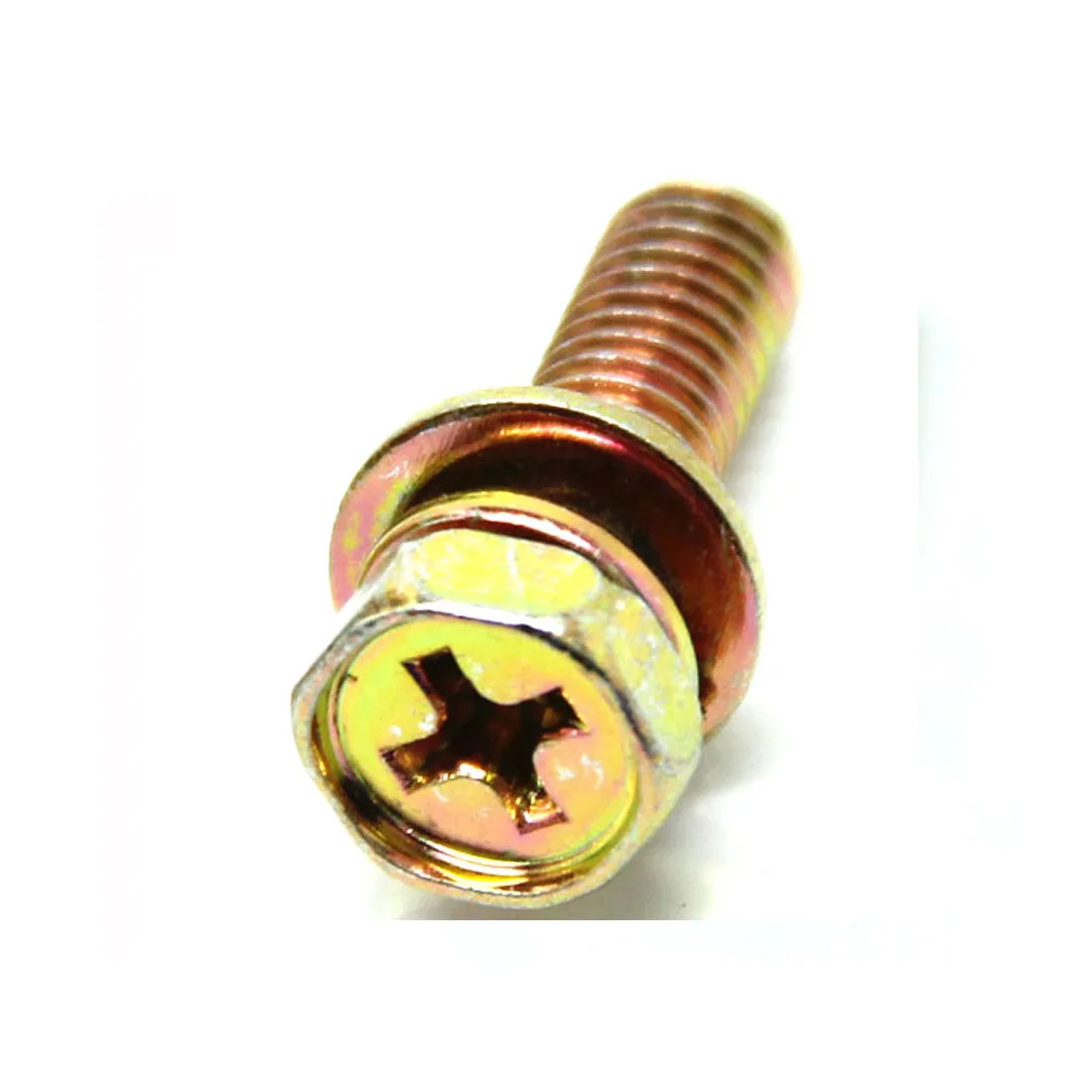 5/10pcs M3-M8 Grade 8.8 Zinc Plating Hexagon Head Phillips Recessed Three-Piece Screw Assembly GB9074.13
