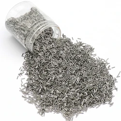 500G 304 Stainless Steel Polishing Pins Media Magnetic Tumbler Polisher Jewelry Tools Rotary Finishing Steel Polishing Needles