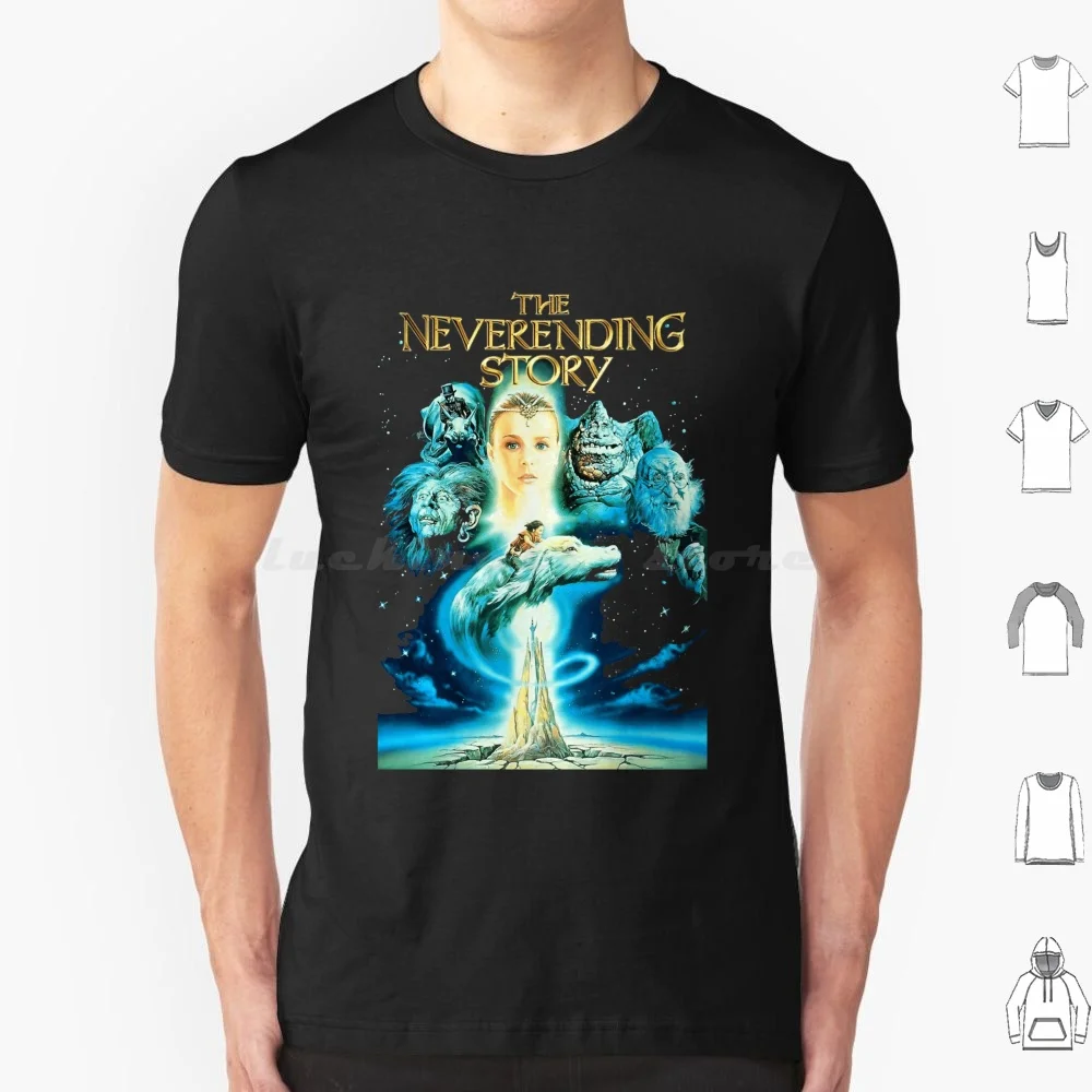 

The Neverending T Shirt 6xl Cotton Cool Tee The Neverending