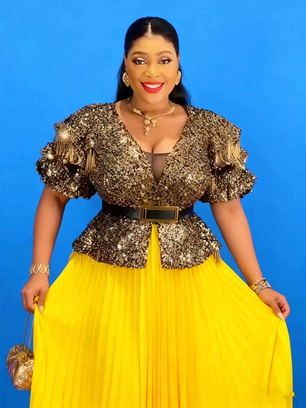 

Элегантные африканские платья для женщин, вечернее платье с блестками, большие размеры, кафтан, свадебное платье, Анкара, Дашики, Vestidos, наряды, халат