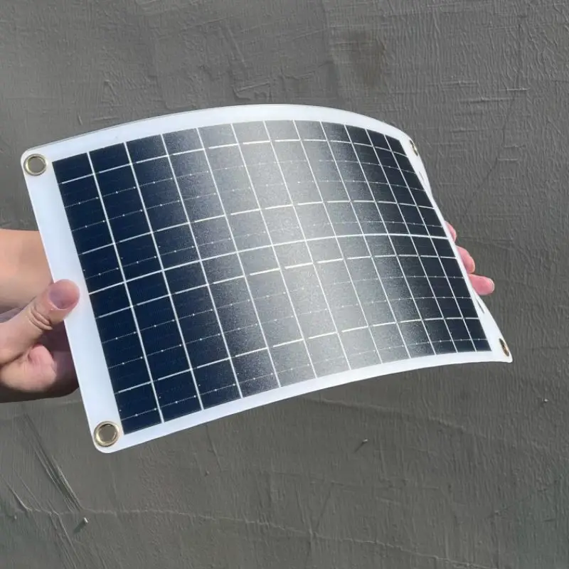 10W USB flexible solar charging board ultra-thin mobile phone Bluetooth headset power bank solar panel  solar phone charger