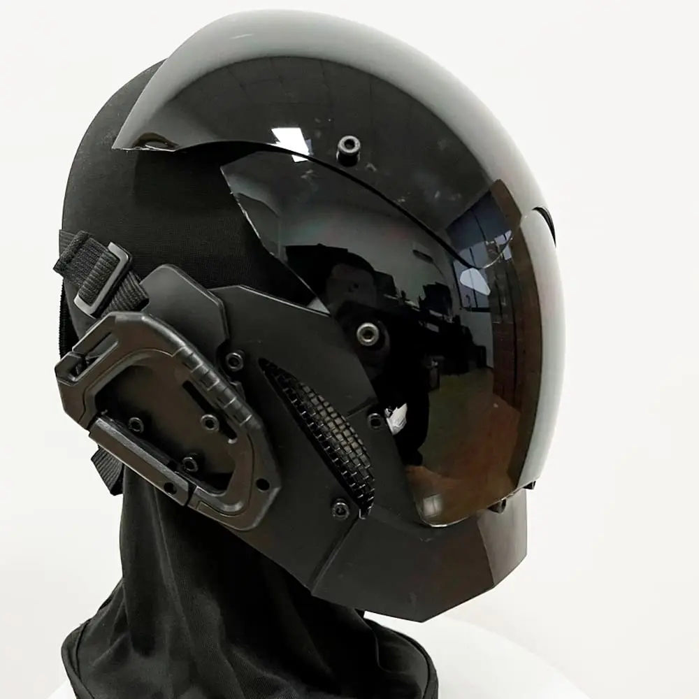 Hot 2077 Cyberpunk Mask CS Play Cosplay Robocop Of The Future Futuristic Cool Standard Model Science Fiction For Halloween Party