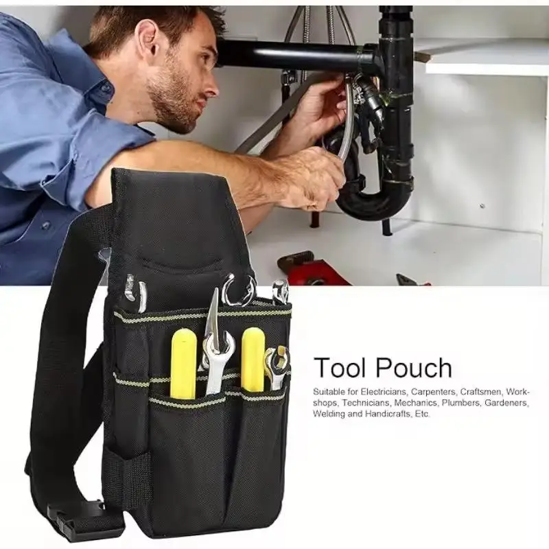 Multi Purpose Oxford Cloth Tool Waist Bag Belt Storage Pocket Garden Tool Holder Organizer Kits