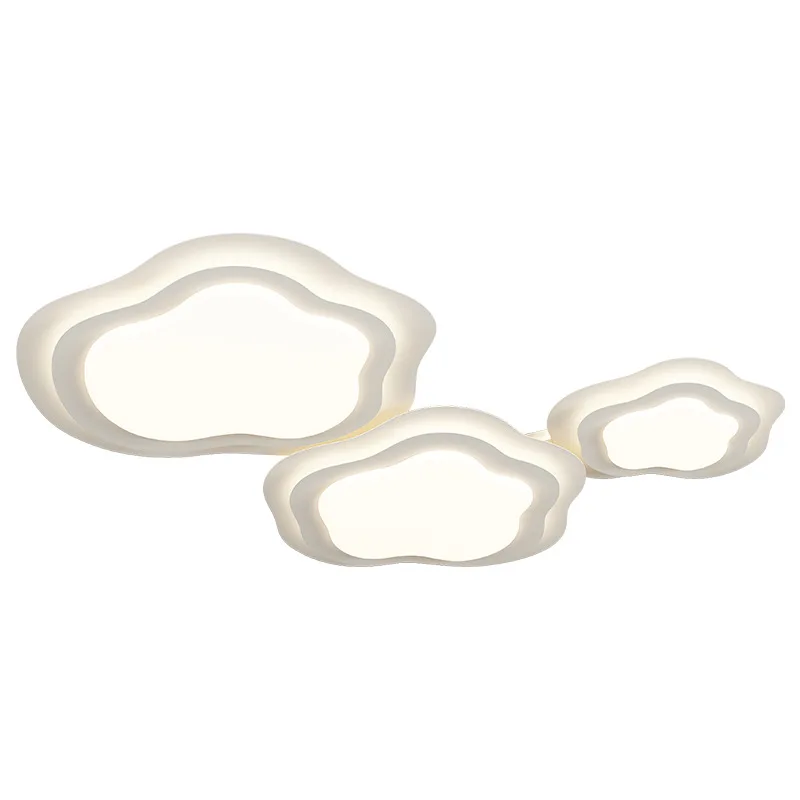 

Living room lamp Modern simple intelligent eye protection ceiling lamp Cream wind lamp Whole house package