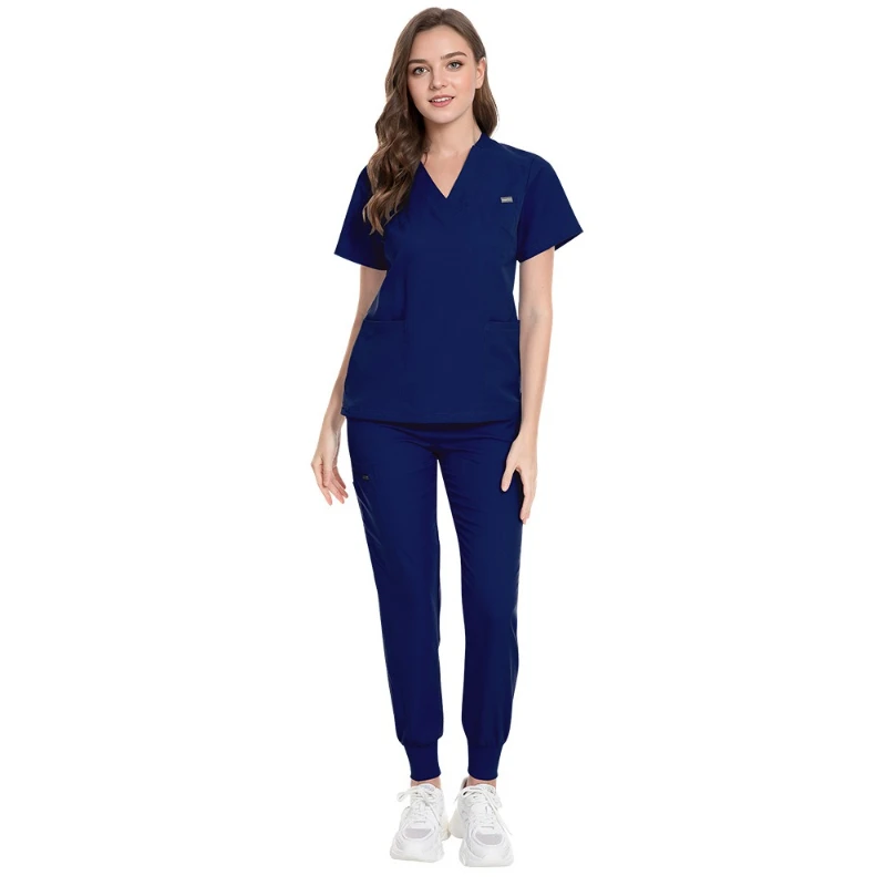 Uniformes de médecin et d'infirmière multicolores de haute qualité, vêtements lavables pour hommes et femmes, vêtements médicaux et de salon de beauté