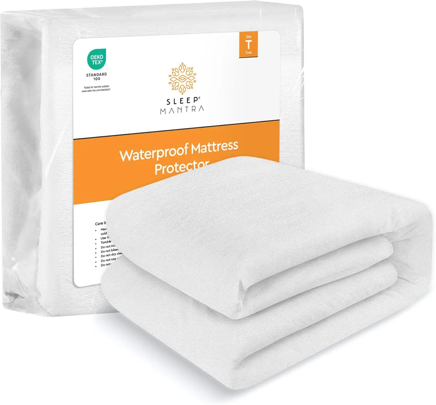 

Водонепроницаемая защита для матраса — махровая — дышащая, бесшумная и гипоаллергенная покрывало для кровати — стильная простыня с глубоким карманом