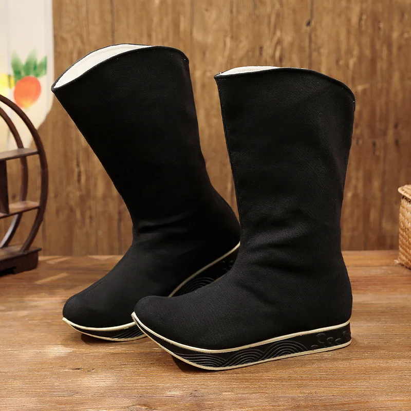 Chinese Traditional Style Hanfu Retro Cloth Ancient Costume Boot for Men