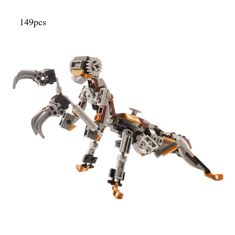 

MOC Building Block 18618 Set Steampunk Mechanical Insects Mantis Small Particles Collectible Bricks Toy