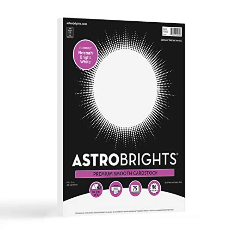 / Bright White Cardstock, 8.5