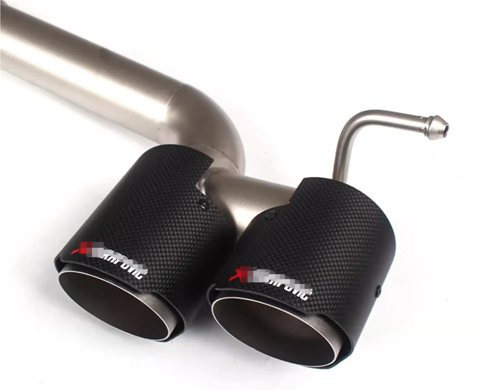 Real carbon fiber exhaust pipe fit for BMW B48 car accessories exhaust nozzle dual out