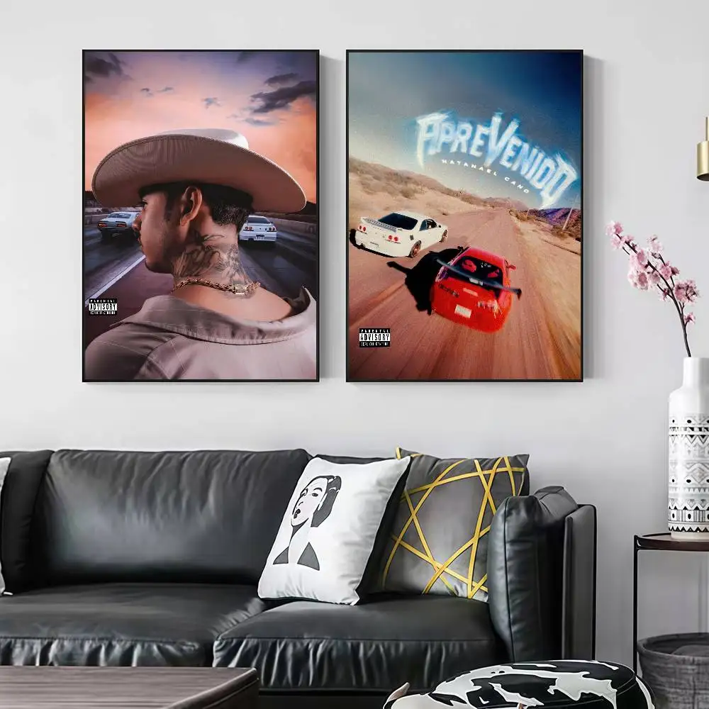 N-Natanael C-Cano Albums 2026 Peelable Self-adhesive Poster Stickers Are Suitable For Frameless Wall Decoration In A Room