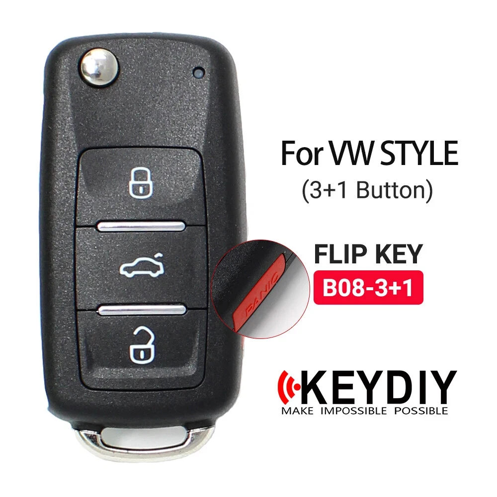 KD Key B08-4 For B Series KD Smart Key Remote For B08-4 VW KD-X2 KD900 Mini KD URG200 KD200 KEYDIY