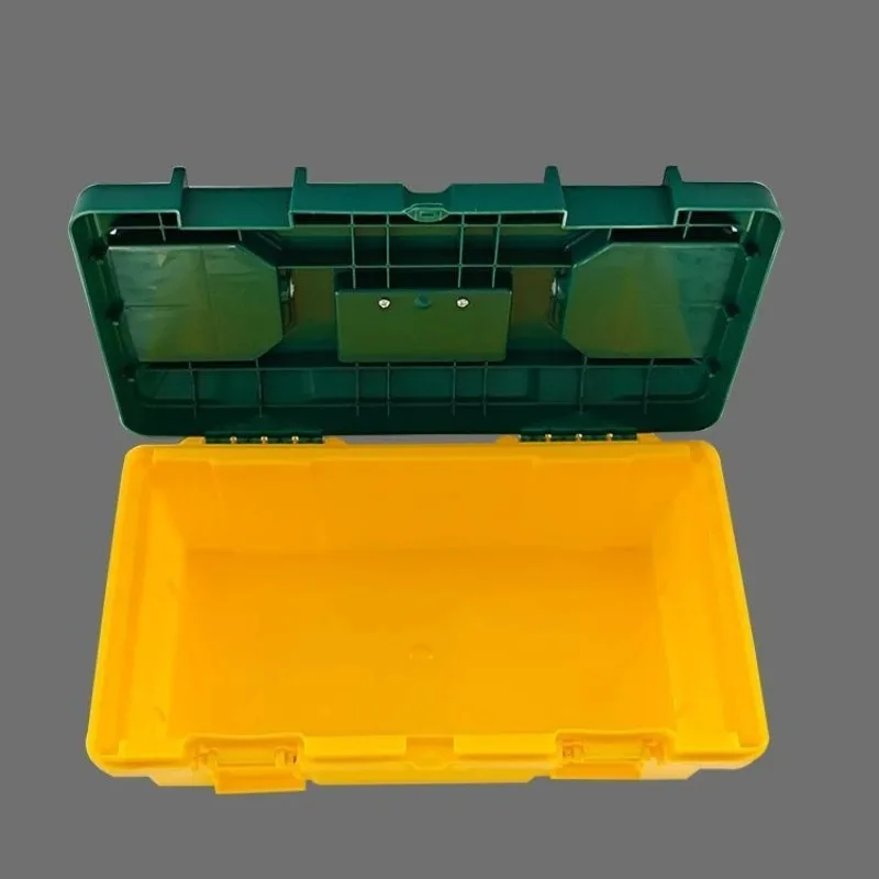 17 19 Inch Portable Plastic PP Tool Box Secure Lock Ergonomic Handle Design Pelican Case Garage Storage Rangement Outils Toolbox