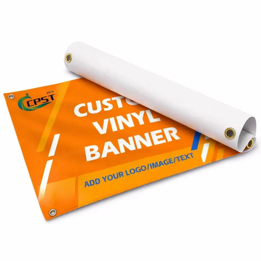 

Виниловые баннеры на заказ, персонализированные рекламные вывески для деловых мероприятий, дней рождения, декора вечеринок, подходят для использования внутри и снаружи помещений.