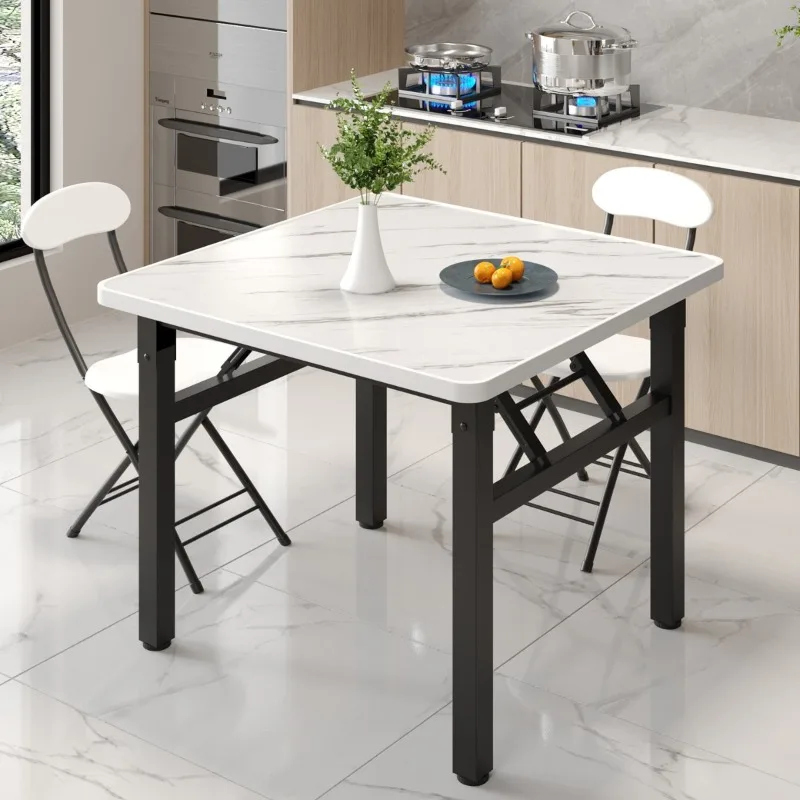 

Simple small apartment household dining table square stall rental house dormitory learning portable storage folding table