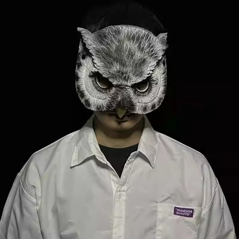 Owl Animal Mask Masquerade Bird Mask for Men Women Mardi Gras Cosplay Carnival Party Props Fancy Dress Masque Costume Accessory