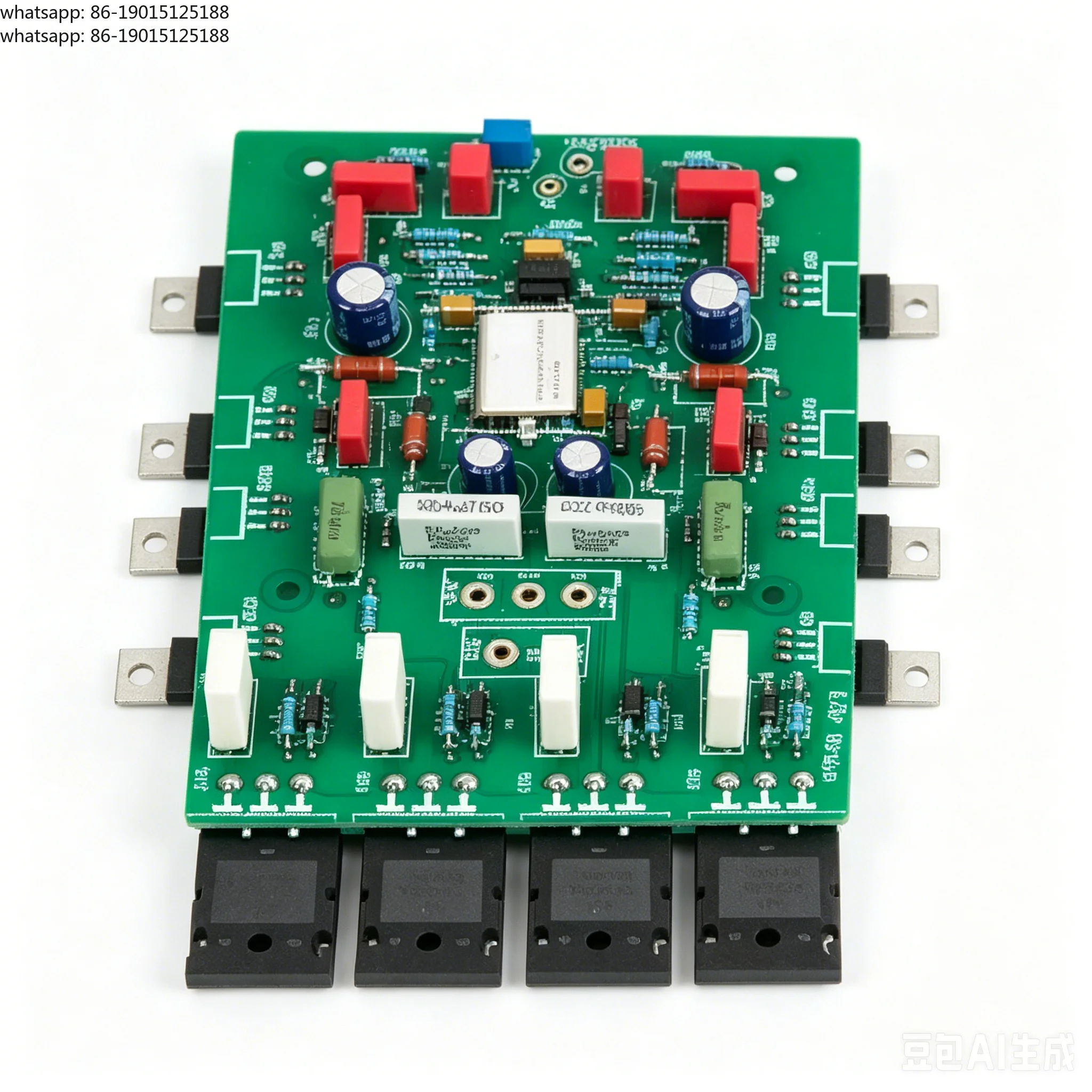 2 pairs of parallel output versions of 108 post-amplifier replica without negative feedback amplification circuit DIY kit
