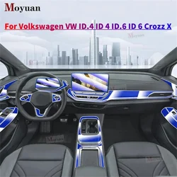 For Volkswagen ID.4 ID4 ID.6 ID6 Crozz X Gearbox Navigation Screen Automotive Interior TPU Protective Film Anti-Scratch Sticker