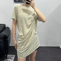 Y2k Streetwear T-shirts for Men Personalized Irregular Designs 1:1 Higher Quality Women Clothing