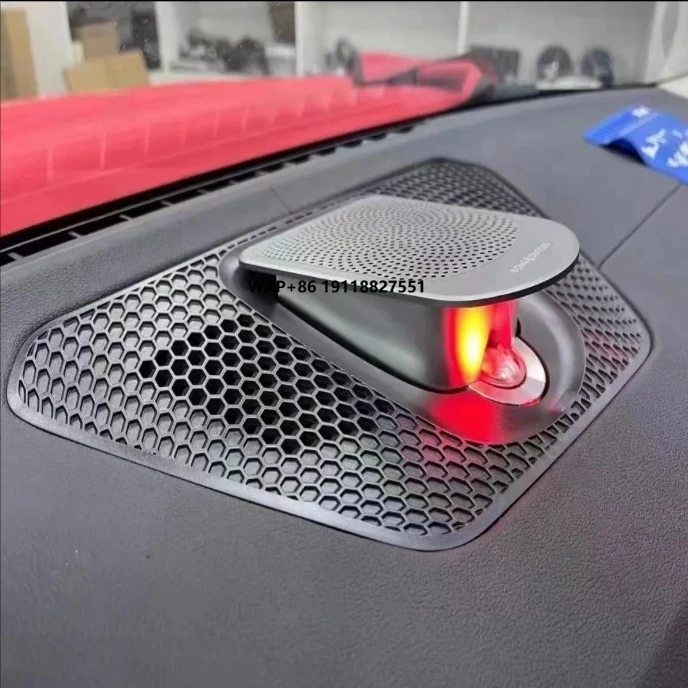 

3 4series I3 I4 BO Lifting Center Speaker Illuminated Cover Ambient Light Audio Dashboard Lifting Speaker forG20 G22 G28