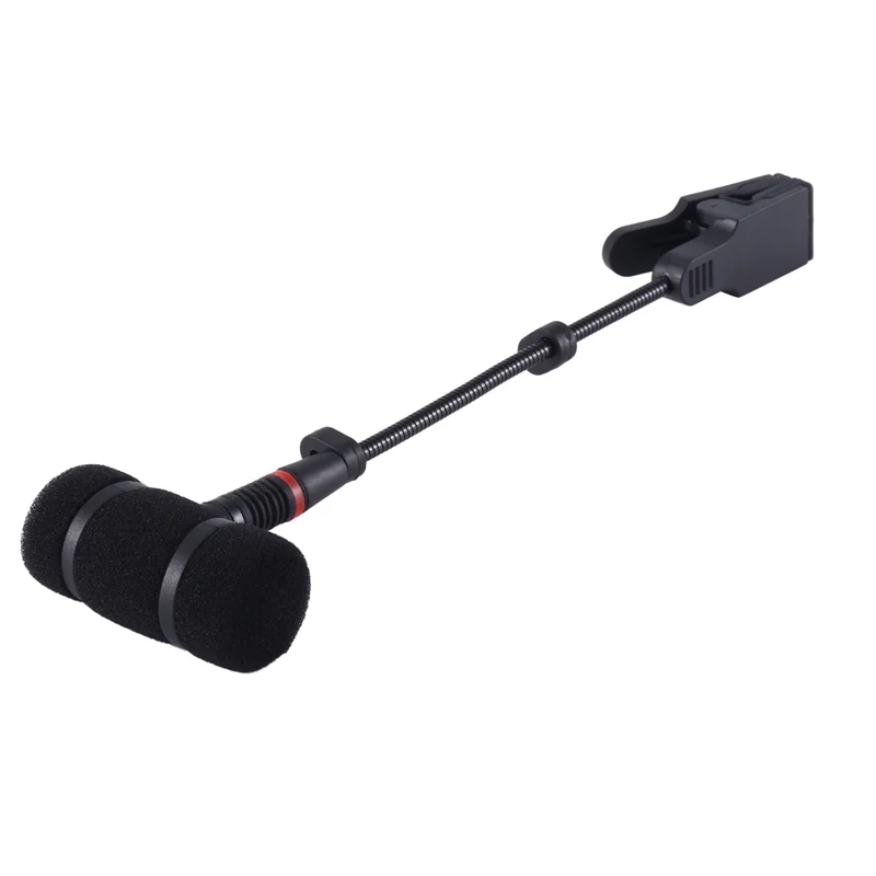 

Saxophone Microphone Holder For Wind Instrument Mic Mount Durable Stand Microphone Mini Shock Mount Holder